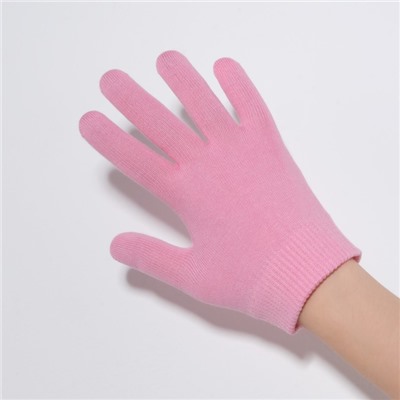 Набор увлажняющий, перчатки/носочки, ONE SIZE, цвет розовый