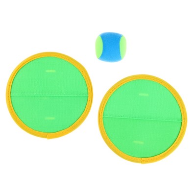 Игра с мячом «Липучка» (набор 2 тарелки, мяч)