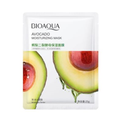 BIOAQUA AVOCADO MASK Маска-салфетка для лица с экстрактом авокадо,  25 г