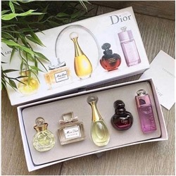 Подарочный набор духов- миниатюр д!ор Les parfums 5в1