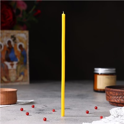 Набор свечей церковных "Николай Чудотворец" для домашней молитвы, парафин, 12 шт