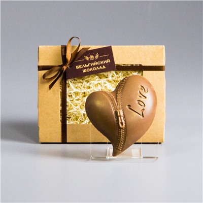 Шоколадная фигурка «Сердце с молнией»