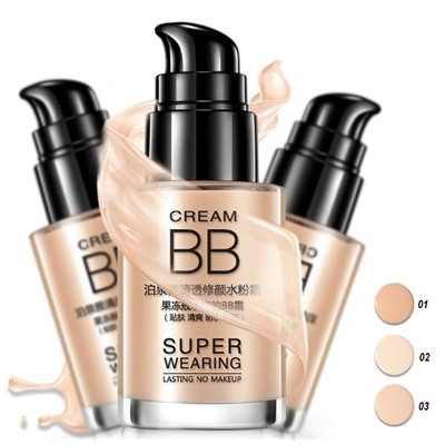 BIOAQUA BB Cream Корректирующий ВВ крем для лица (01 Натуральный) ,30 мл,12 шт/уп