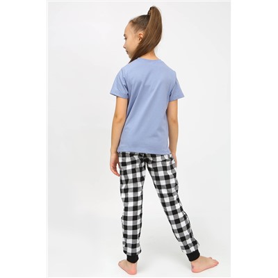 91241 Пижама  для девочки (футболка, брюки)