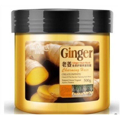 BIOAQUA Ginger Маска для волос с имбирем, 500 мл, 18шт/уп