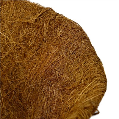 Вкладыш в кашпо, d = 25 см, из кокосового волокна, «Конус», Greengo