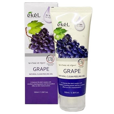 Ekel cosmetics Пилинг-скатка с экстрактом винограда Ekel Grape Natural Clean Peeling…