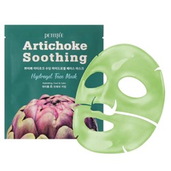 Противоотёчная гидрогелевая маска с артишоком Petitfee Artichoke Soothing Hydrogel Face Mask, 32гр*1шт