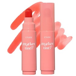 Etude House Матовый тинт-фломастер для губ Etude Dear Darling Marker Tint #05 Pink Tangerine, 3.5г