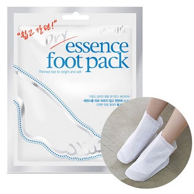 Маска-носочки для ног с сухой эссенцией Petitfee Dry Essence Foot Pac…