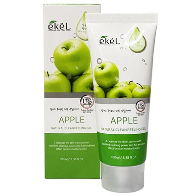 Ekel cosmetics Пилинг-скатка с экстрактом зеленого яблока Ekel Natural Clean Peeling…