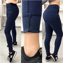 джинсы плотные с начёсом