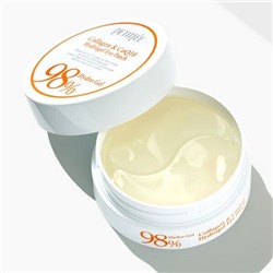 Гидрогелевые патчи для глаз Petitfee Collagen & Q10 Hydrogel Eye Patch, 60шт