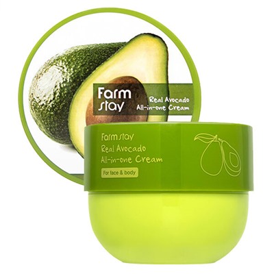 Farm Stay Крем для лица и тела с экстрактом авокадо FarmStay Real Avocado All-I…