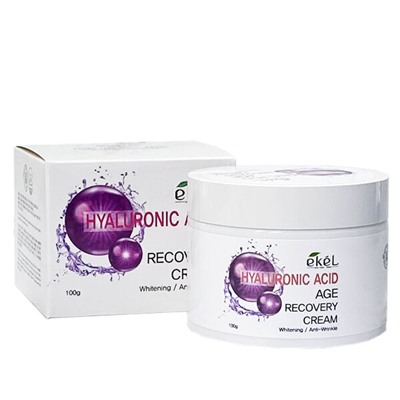 Ekel cosmetics Крем для лица с гиалуроновой кислотой Ekel Age Recovery Cream Hyaluro…
